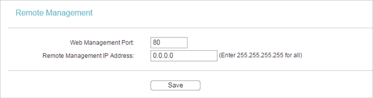 Cara Setting Remote Management TP Link WR840N Dengan Mudah 3 Remote Management TP Link WR840N